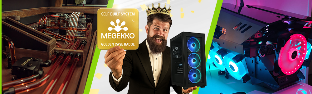 Header Golden Case badge pagina